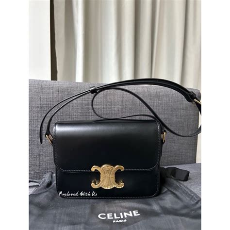 celine triomphe bags|celine triomphe bag preloved.